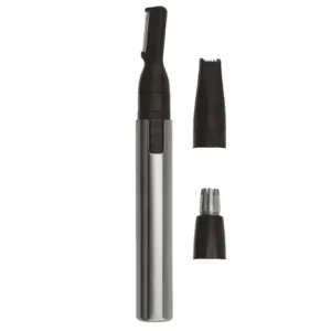 Wahl Micro Groomsman Noseear, trimmer, negru, argintiu