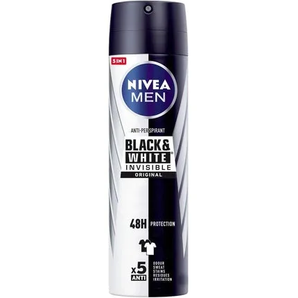 Spray deodorant, Nivea, Invisible For Black And White, 200ml — preț și oferte