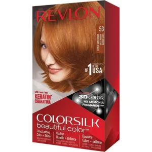 Vopsea de păr, Revlon Colorsilk, Light Auburn, 130ml