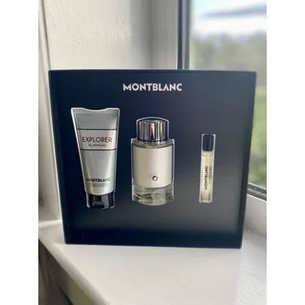Set cadou parfum, Montblanc, Explorer Platinum, 100 ml — preț și oferte