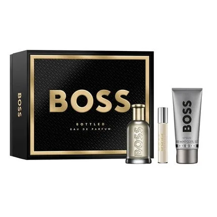 Set Cadou Parfum Hugo Boss Bottled, 100 ml + 10 ml Eau de Parfum + 100 ml Gel de Duș — preț și oferte