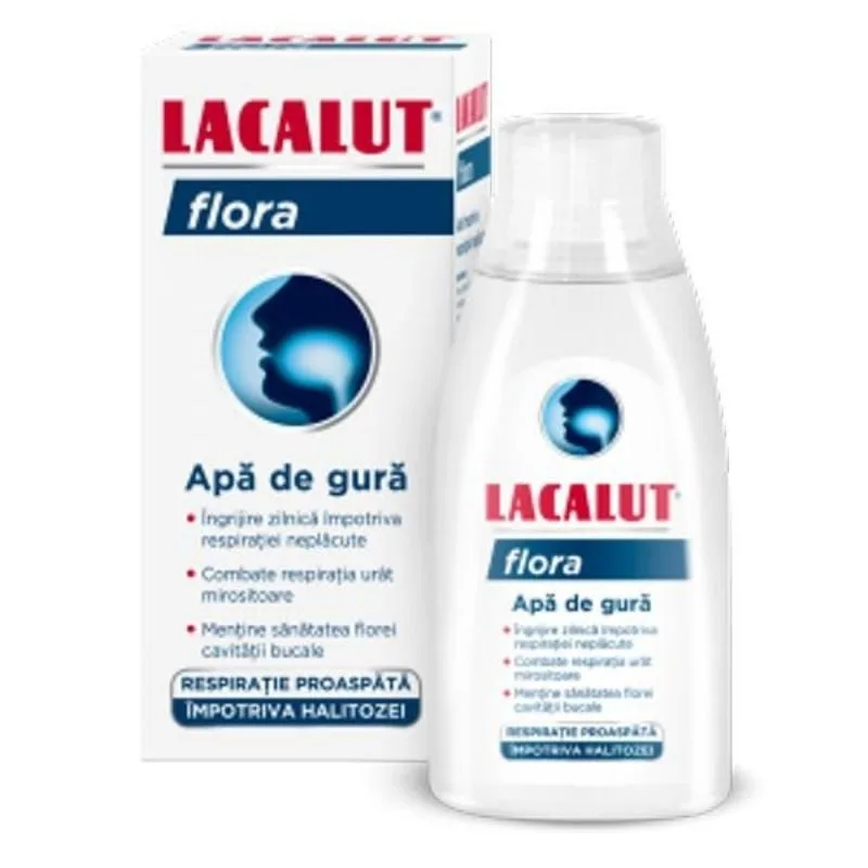 Lacalut Flora apa de gura, 300 ml ZDROVIT — preț și oferte