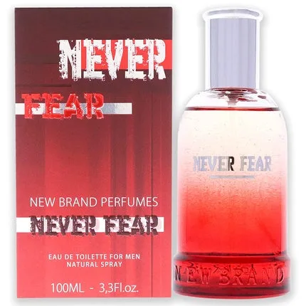 Perfumă pentru bărbați, New Brand Perfumes, Never Fear EDT, 100 ml, roșu — preț și oferte