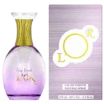Parfum L'Or New Breed EDP Spray pentru femei, 100 ml, sticlă violet cu gât auriu New Brand — preț și oferte