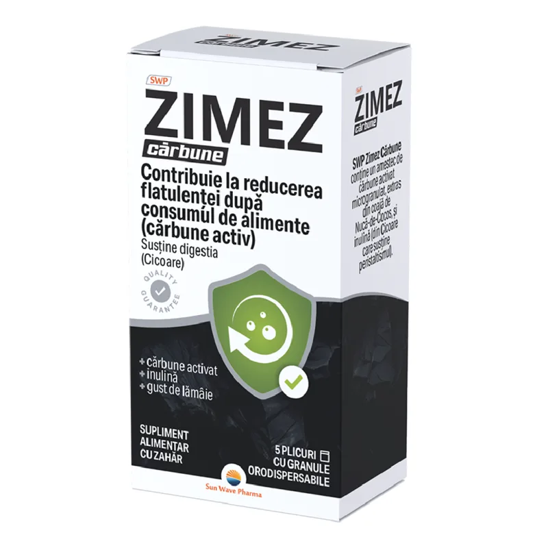 Zimez Carbune, 5 plicuri, Sun Wave Pharma — preț și oferte