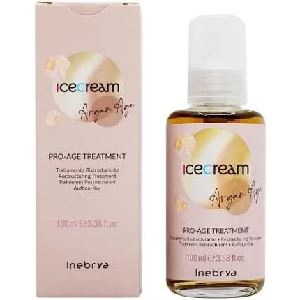 Masca de par, Inebrya, Ice Cream Argan Age, 100ml — preț și oferte