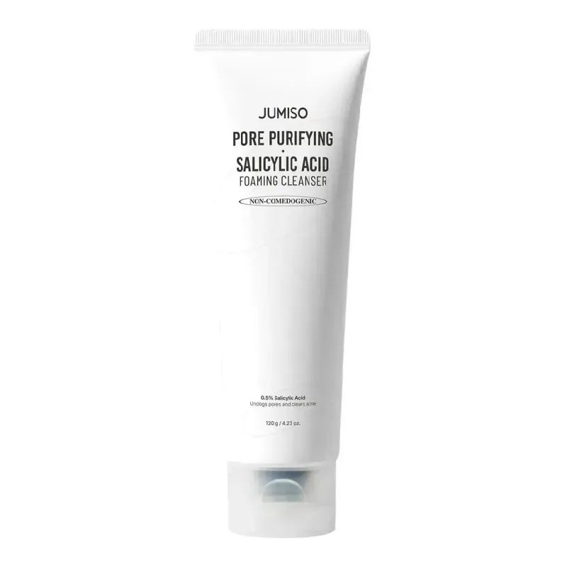 Spuma de curatare cu Acid Salicilic 0.5%, Pore Purifying, 120 ml, Jumiso — preț și oferte