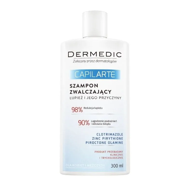 Sampon pentru combaterea matretii Capilarte, 300ml, DERMEDIC — preț și oferte