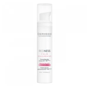 Crema corectoare zi UV+IR,  piele cuperozica REDNESS CALM, 40 ml, Dermedic
