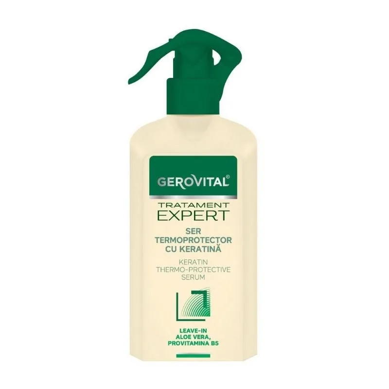 Ser termoprotector cu keratina Tratament Expert, 150 ml, Gerovital FARMEC — preț și oferte