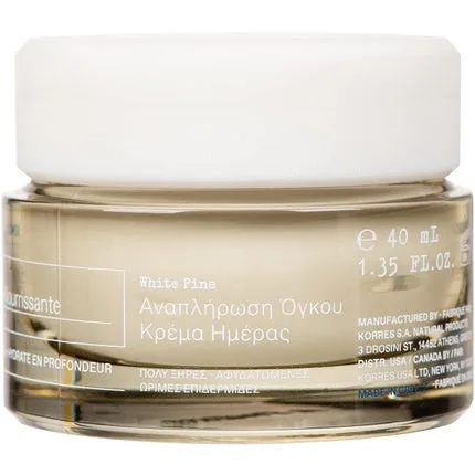 Cremă de zi, Korres, White Pine, piele foarte uscată, 40 ml — preț și oferte