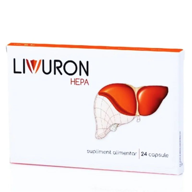 Livuron Hepa, 24 capsule NATURPHARMA — preț și oferte