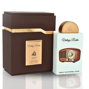 Parfum Eau De Parfum Lattafa Vintage Radio, 100ml, design retro