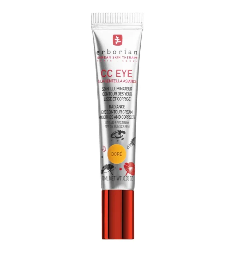 Crema de ochi CC, Erborian, SPF 20, 10ml, auriu — preț și oferte
