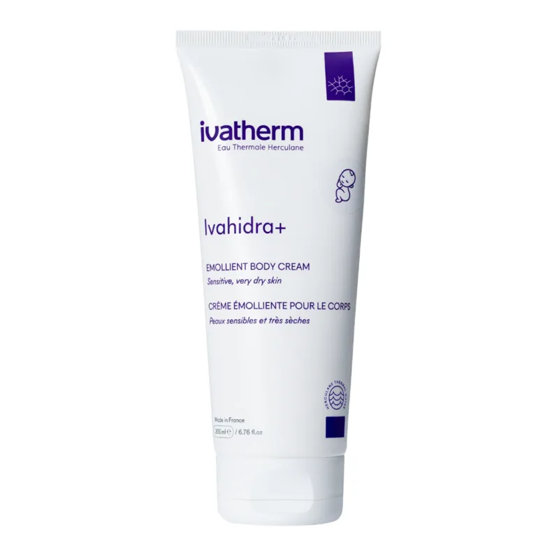 Crema puternic hidratanta pentru piele sensibila, 200ml, Ivahidra+, Ivatherm — preț și oferte