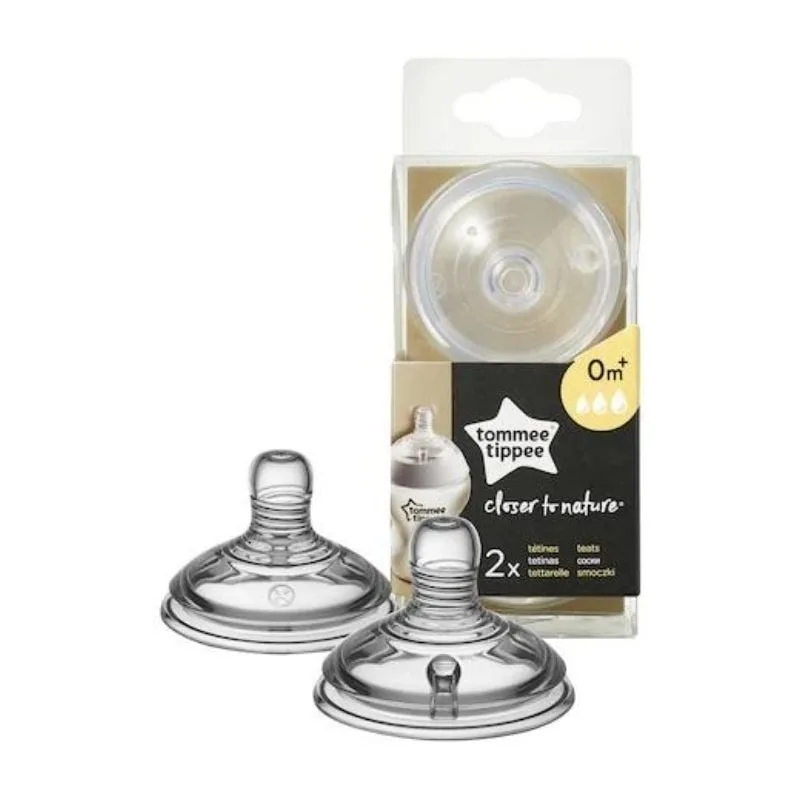 Tommee Tippee Tetina Cu Flux Variabil, 2 tetine — preț și oferte