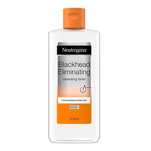 Toner curățare, Neutrogena, Blackhead Eliminating, 200 ml, portocaliu — preț și oferte