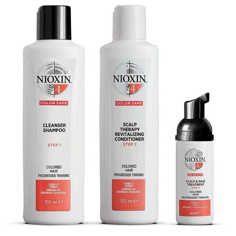 Set Îngrijire Păr, Nioxin 4, pentru păr vopsit — preț și oferte