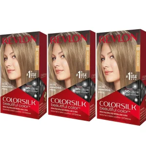Vopsea Permanenta de Par Revlon Colorsilk Dark Ash Blonde 3ml