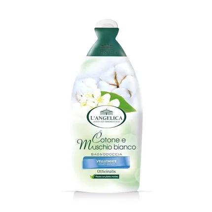 Băi de corp L'Angelica Cotone e Muschio Bianco Vellutant 500ml — preț și oferte