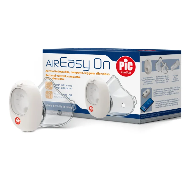 Nebulizator ultrasonic cu tehnologie Mesh AIREasy On, Pic Solution — preț și oferte