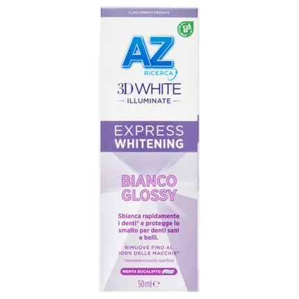 Pasta de dinți, Az, 3D White Illuminate Express, alb, 50ml — preț și oferte