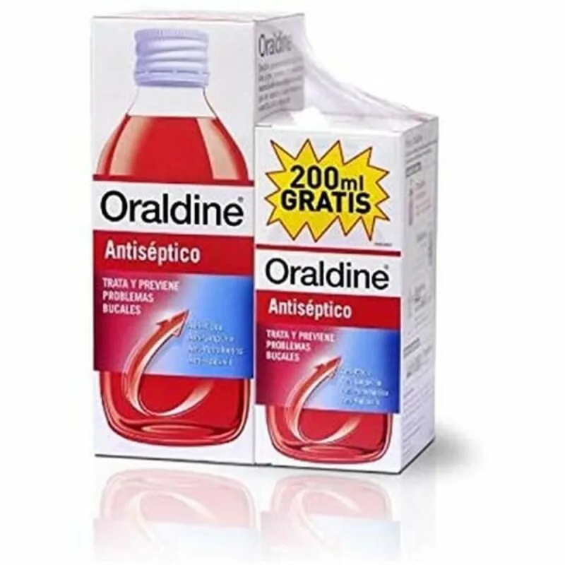 Gargară, Oraldine, antiseptic, 400ml + 200ml — preț și oferte