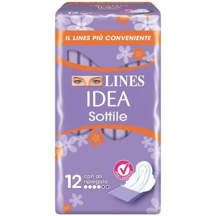 Absorbante zilnice, Lines, Idea Thin cu aripioare — preț și oferte