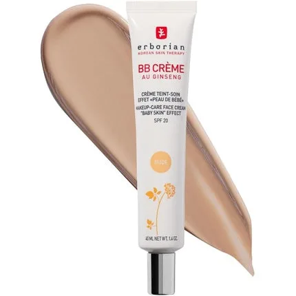 Cremă BB, Erborian, Complex Ginseng 40ml, efect piele de bebeluș — preț și oferte