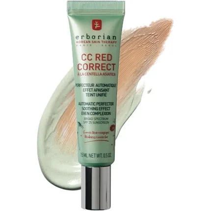 Cremă corectoare față, Erborian, CC Red Correct, 15ml — preț și oferte