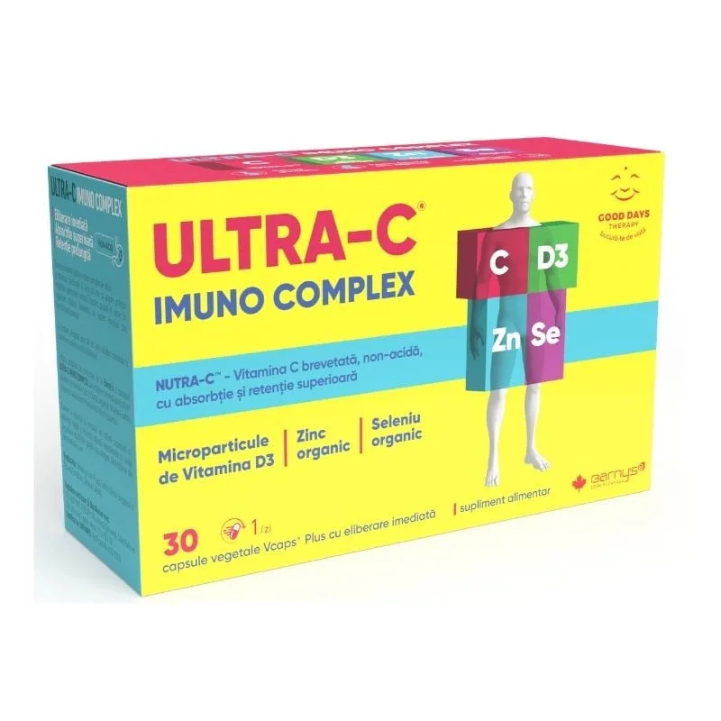 Ultra-C Imuno Complex, 30 capsule, Good Days Therapy — preț și oferte