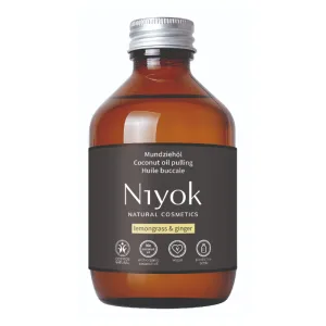 Ulei de clatire orala, Lemongrass & Ginger, 200 ml, Niyok