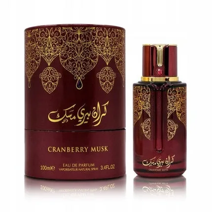 Perfum Al Rehab Cranberry Musk, Culoare Roșu Vișin, Design Ornamente Aurii Arabiyat Prestige — preț și oferte