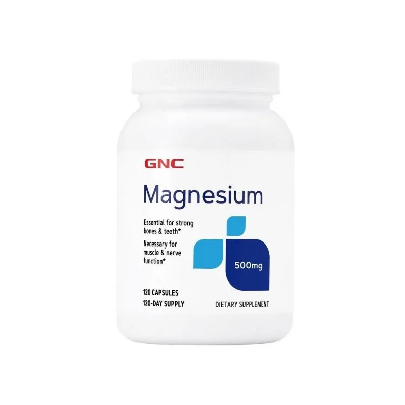 GNC Magneziu 500 mg, 120 capsule GENERAL NUTRITION CORPORATION — preț și oferte