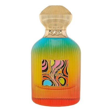 Paris Corner Hurriya Eau De Parfum, 100 ml, sticlă cu gradient multicolor și capac auriu — preț și oferte
