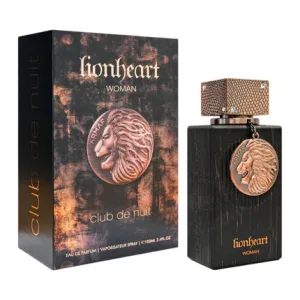Parfum Armaf Heritage Lionheart Woman, EDT, 100 ml, sticlă neagră cu medaliu leu auriu
