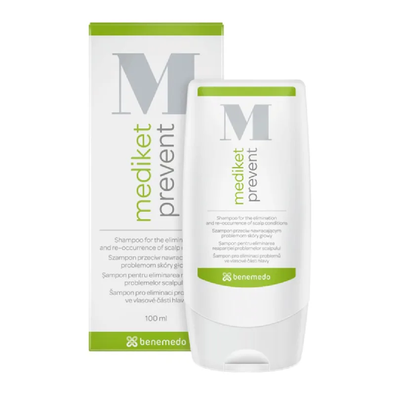 Sampon impotriva reaparitiei matretii Mediket Prevent, 100 ml, Benemedo — preț și oferte