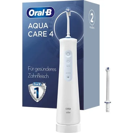 Irigator bucal Oral-B AquaCare 4, Oxyjet, alb/albastru — preț și oferte