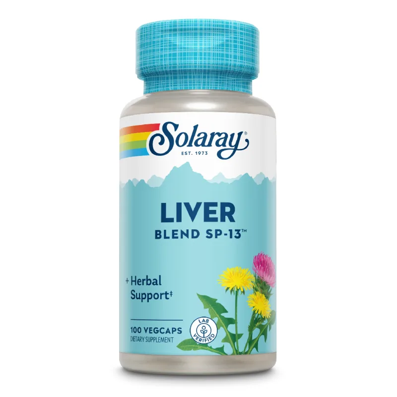 Liver Blend SP-13 Solaray, 100 capsule, Secom SOLARAY SUA — preț și oferte