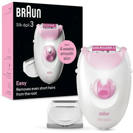 Epilator Braun Silk-épil 3 SE3-031, 2 viteze — preț și oferte