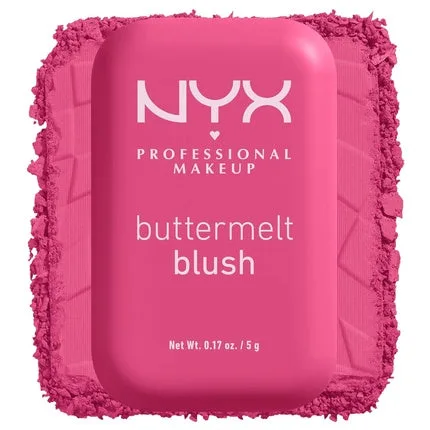 Blush NYX Buttermelt, roz, vegan — preț și oferte