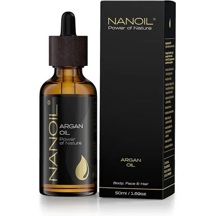 Ulei de argan, Nanoil, organic si presat la rece, 50ml — preț și oferte