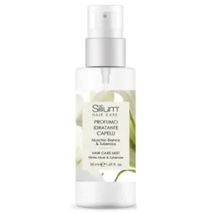Parfum Hidratant pentru Păr, Silium Cosmetici, Muscă Albă & Tuberose, 50ml