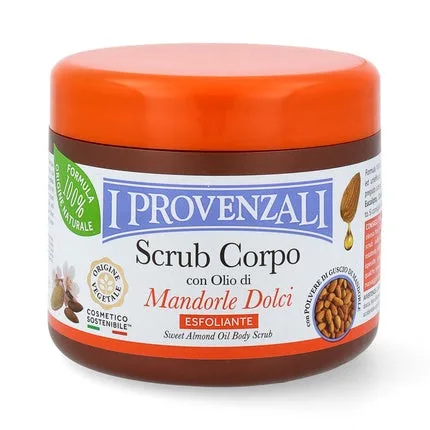 Exfoliant de corp, The Provencals, ulei de migdale dulci, 600g — preț și oferte