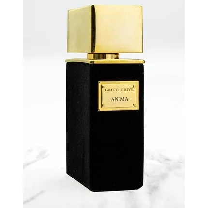 Eau de Parfum Gritti Anima 100ml, capac aurat, sticlă neagră — preț și oferte