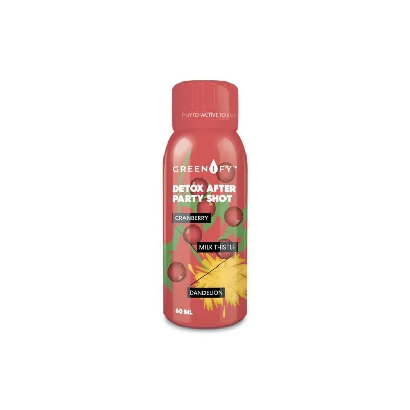 Greenify After Party Shot pentru detoxifiere, 60 ml, Valentis — preț și oferte