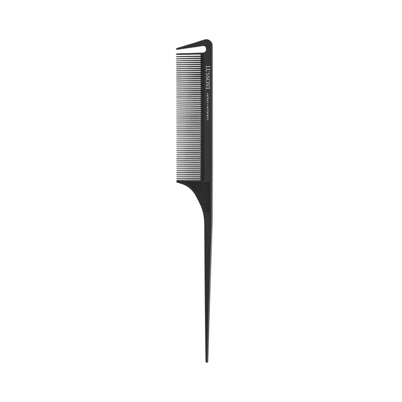 Pieptene carbon, TB Tools For Beauty, Lussoni Lift Tail, dinte fin — preț și oferte