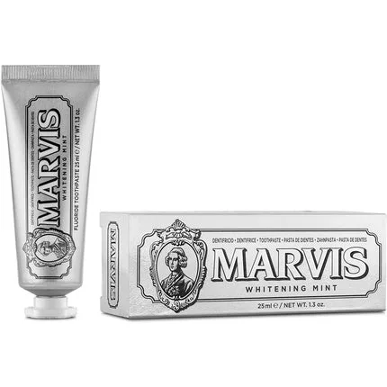 Pastă de dinți, Marvis, Whitening Mint, alb, 25ml — preț și oferte