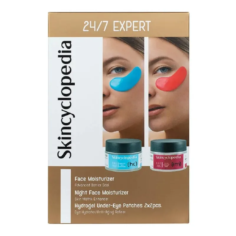Set ingrijire completa pentru hidratare si fermitate, 24/7 Expert, 4 piese, Skincyclopedia — preț și oferte