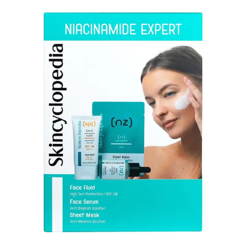 Set de ingrijire a pielii Niacinamide Expert, 3 piese, Skincyclopedia — preț și oferte